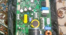 فروش ویژه برد ماشین لباسشویی،ظرفشویی،یخچال وساید الجی